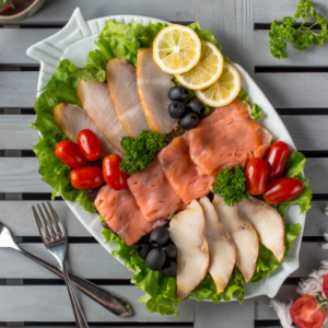 Salmon Fillets & Mash – 10 fillets + 1 mash tray