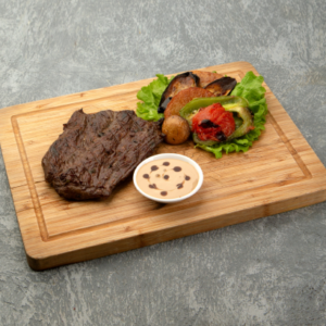 Steak Bites – 1 tray (with peppercorn sauce)